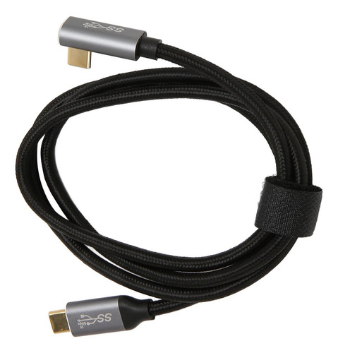 Cable De Datos Para Steam Deck Usb C A 90 Grados Usb C 100w