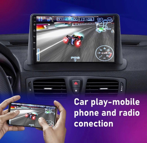 Rádio Andorid Carplay 2+32 Renault Fluence Megane 3