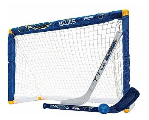 Franklin Deportes Louis Blues Mini Hockey Set - Rodilla Gol 