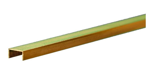 Laton Brass Channel: 0.014  Wall - 5/32  X 1/8  Leg Lengths 