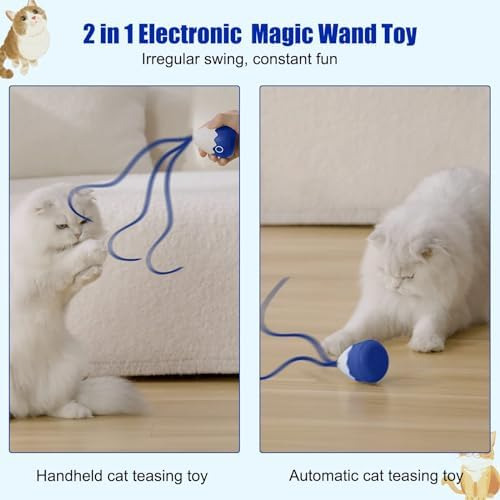 Juguete De Varita De Gato Petcronies, Juguete Automático De