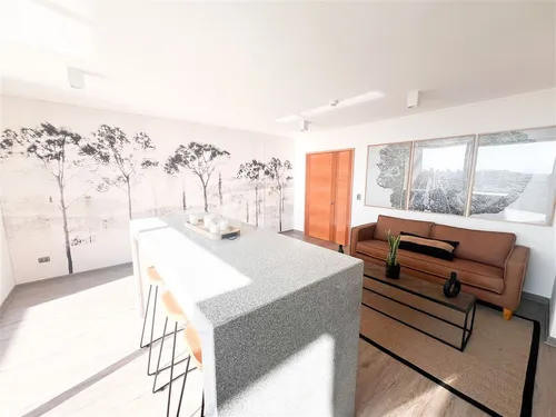 Departamento Amoblado En Arriendo 2 Dorm - Buzeta,cerrillos
