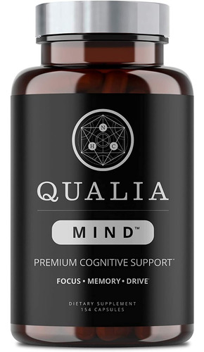 Imagen 1 de 5 de Qualia Mind Premium Nootropicos Pastillas Para El Cerebro