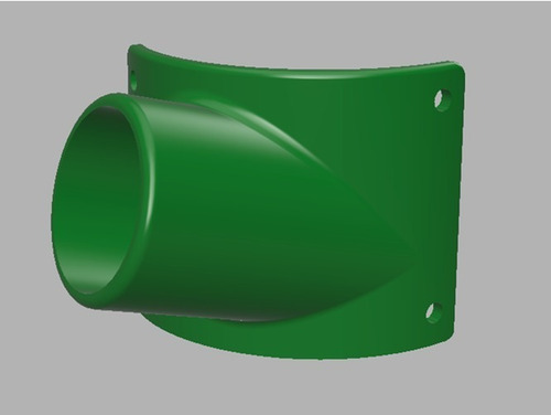 Ciclon Separador De Particulas Con Caño De Pvc De 110mm