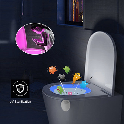 . Carga Usb De Luz Uv De Luz Nocturna De Baño De 16 Colores