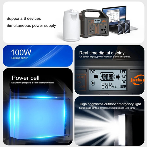 Banco De Energia Portatil 100w