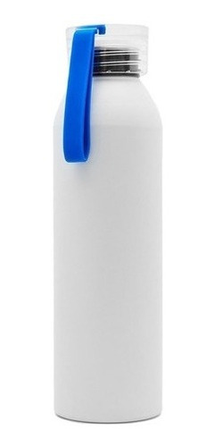 Botella Aluminio Tahg Alu 600 Ml Blanco  - Azul I Giveaway