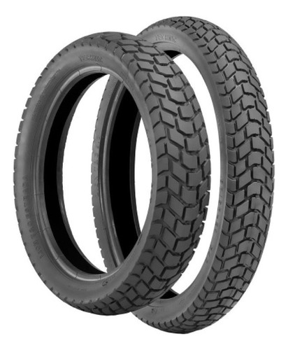 Par Pneu 90/90-21 + 130/80-17 Xt600 Nx400 Xl250 T&c Technic