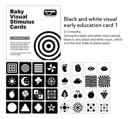 Tarjeta De Juguete Montessori Toys Para Recién Nacidos En Bl