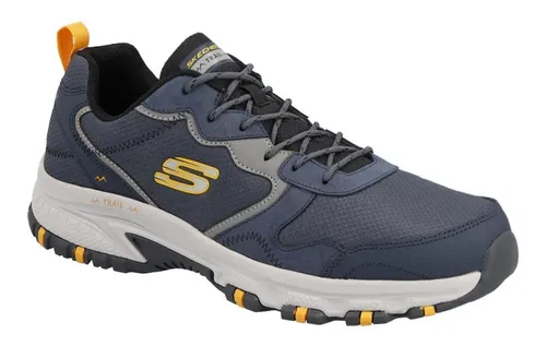 Carnicero cubierta vistazo Tenis Hombre Skechers Senderismo Caminara Resistentes