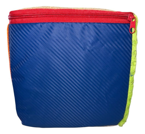Cubo De Texturas 20 Cm Sensorial Terapia Y Estimulación Texturas