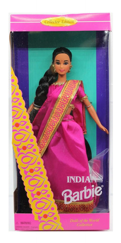 Barbie Como Una India, Colección Muñecas Del Mundo