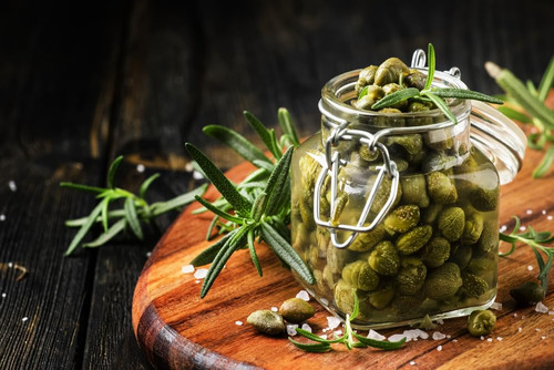 Capotes De Alcaparras Españolas En Vinagre Y Salmuera 950 G