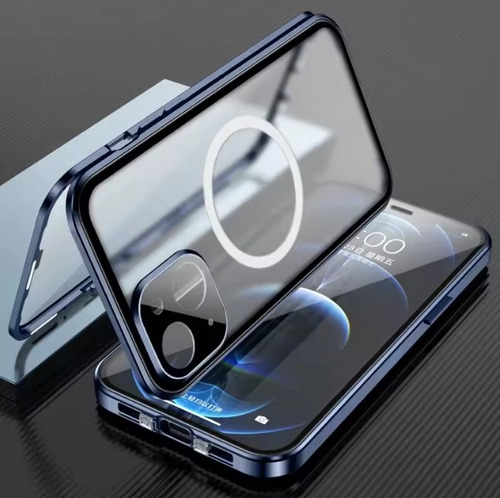 Case 360º Alumínio Para iPhone 12 13 14 15 Pro Pro Max