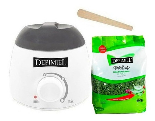 Derretidor De Cera Depilatoria Depimiel + Cera Vegetal X800g