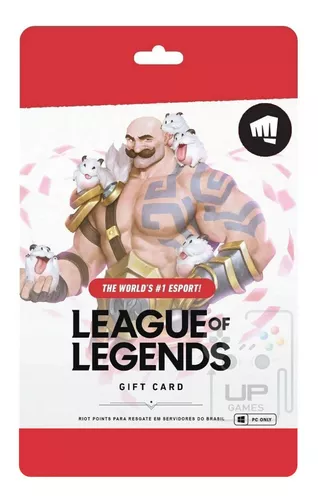 Cartão Presente RP League Of Legends 4420 Riot Points - LOL RP  Card -  Card Store - Cartão Presente, Voucher, Vale Presente, Gift Card PSN, Xbox,  Netflix, Google, Uber, iFood, Steam e muito mais!