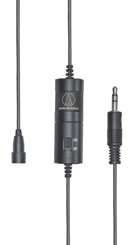 Microfono Audio Technica Atr3350xlrs Solapero A Pilas