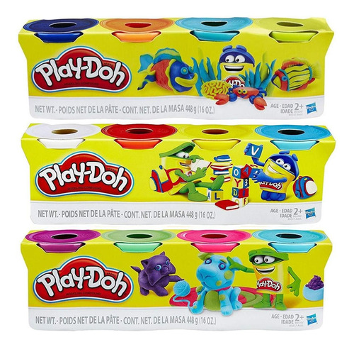 Play-doh: Lata De Play Doh Colores Clasicos Aleatorio