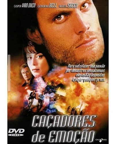 Dvd - Caçadores De Emoções - Casper Van Dien, Martin Sheen