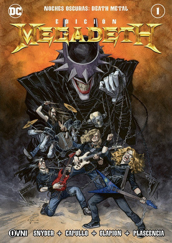 Comic Noches Oscuras Death Metal Megadeth Ovni - Dgl Games