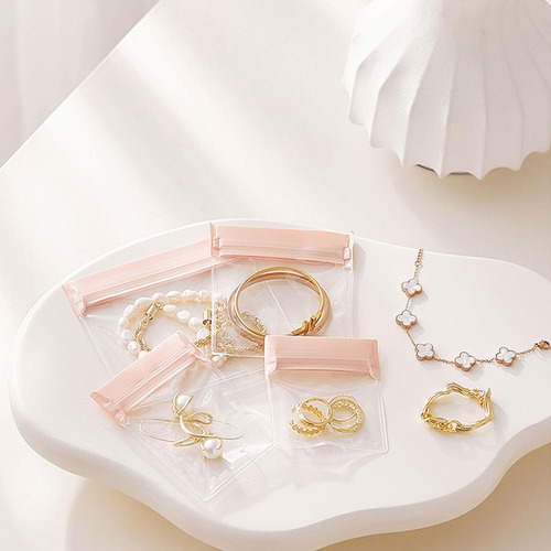 30 Bolsas De Almacenamiento De Joyas, Transparentes, Sg