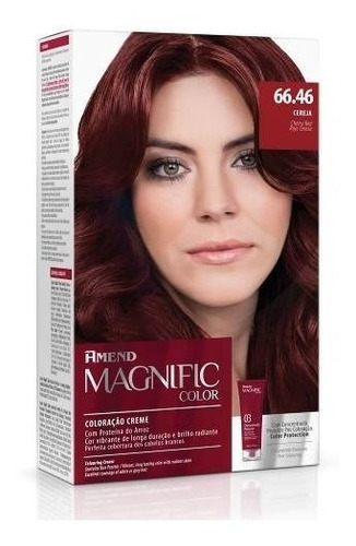 Coloração Creme Magnific Color 66.46 Cereja Amend