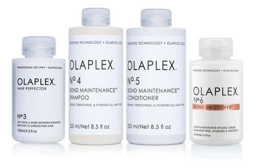 Pack Olaplex 3, 4, 5 Y 6 Para Tratamiento En Casa