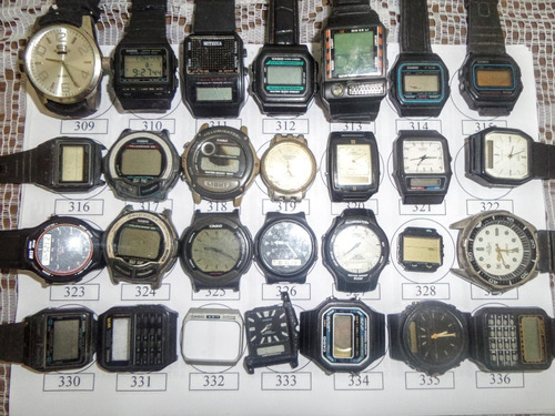 Lote 2 Sucatas Casio E Outros- Máquina Do Tempo