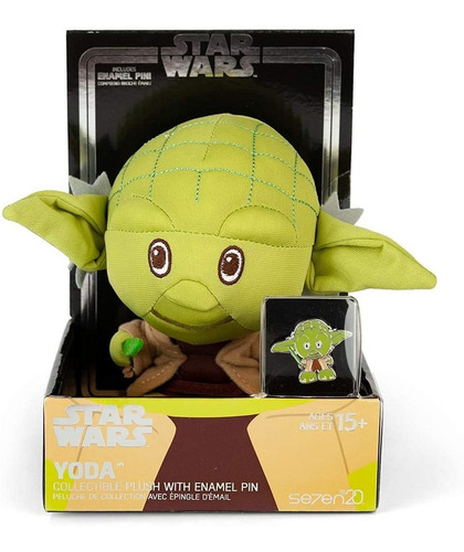 Star Wars Jedi Master Yoda Estilizado Personaje De Felpa Y P 