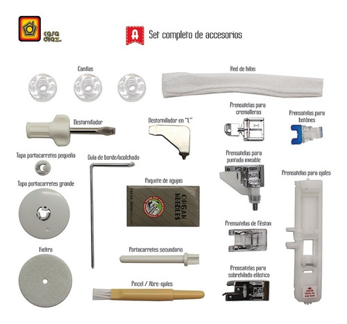 Máquina De Coser Y Bordadora Doméstica 2 En 1 - Alfa Dúo