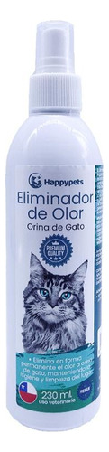 Eliminador De Olor De Orina De Gatos,  230 Ml ,happypets