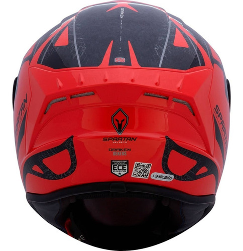 Casco Spartan Draken Dekers