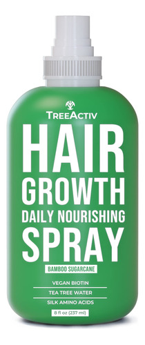 Treeactiv - Espray Para El Crecimiento Del Cabello, Aceite D