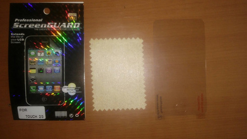 Lamina Protectora Pantalla Transparente iPod Touch 2g/3g