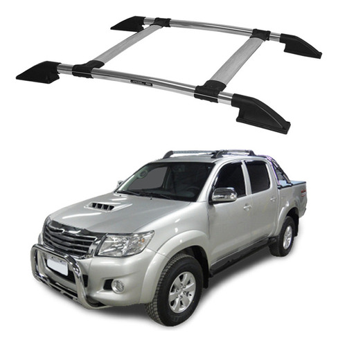 Rack Teto Bagageiro Hilux 2010 2011 2012 2013 2014 Cromado