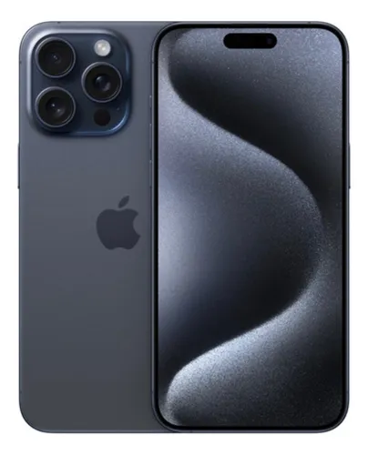 Apple iPhone 15 Pro Max (256 Gb) - Titânio Azul - Sem Riscos