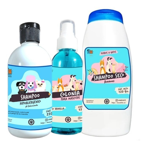 Colonia  Perro & Perrito Sin Alcohol 150ml + Shampoo..