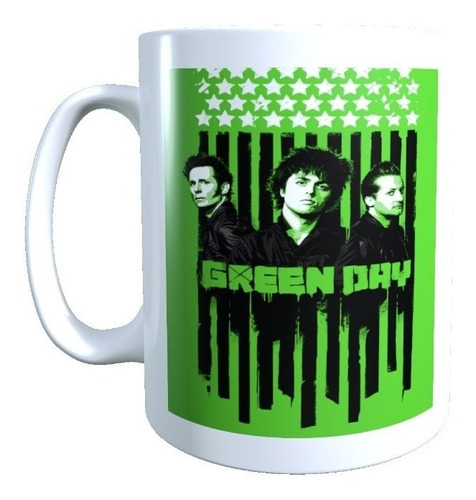 Tazon Diseño Green Day Banda Punk Rock Poster