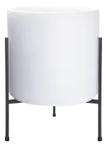 Comprar D'vine Dev Maceta Cilindrica Moderna Con Soporte Resistente,