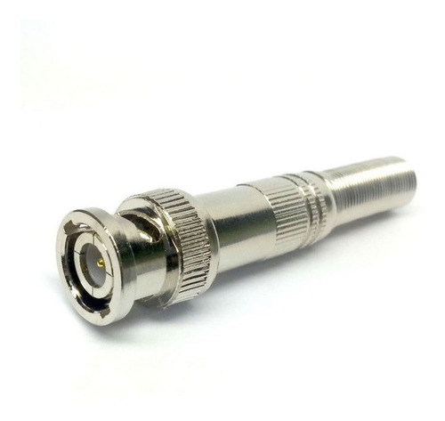 Kit 100 Conector Bnc Mola +100 P4 Macho +100 P4 Fêmea
