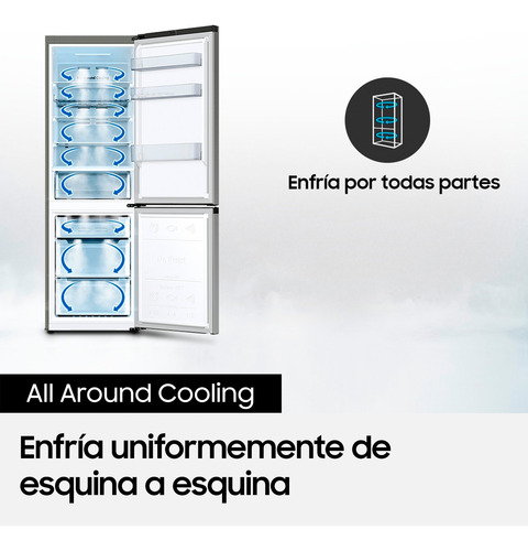 Refrigerador Bottom Mount 462l Freezer Space Max