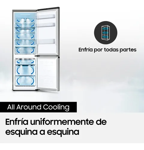 Refrigerador Bottom Mount 462l Freezer Space Max