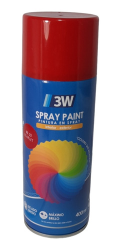 Pintura En Spray 400ml #23 Rojo