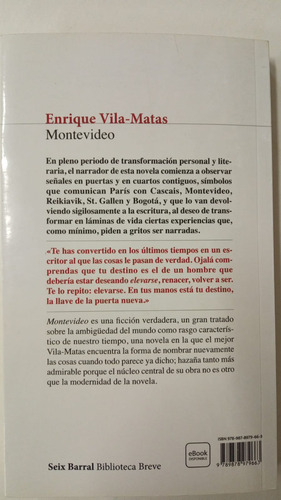 Montevideo - Enrique Vila Matas - Seix Barral