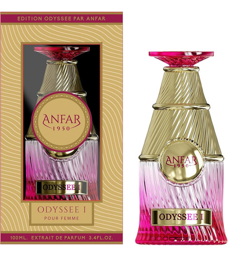 Perfume Odyssee I Pour Femme 100ml Anfar 1950