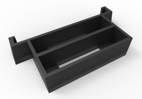 Dock Soporte Doble Para Disco Externo 2.5 Apple iMac 3d Pla