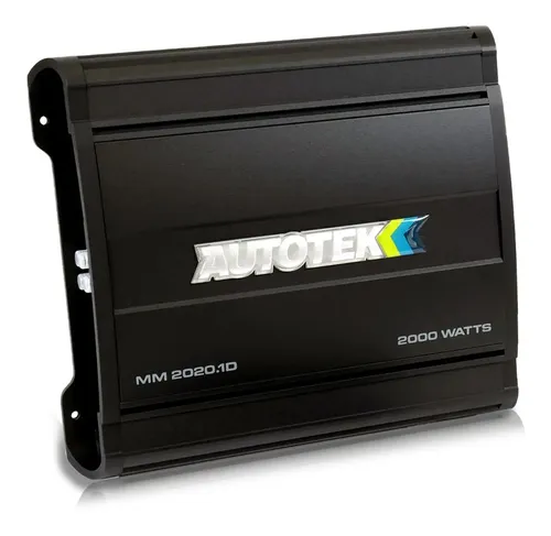 Autotek MM2020.2 Mean Machine Car Amplifier - 2 Channel, 2000W Max, Marine Grade, Bridgeable