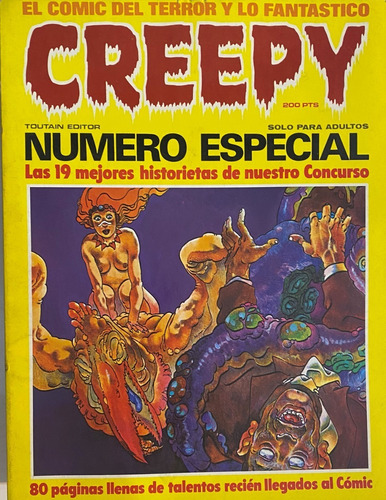 Creepy, Comic Del Terror Y Lo Fantástico, Especial  Rba