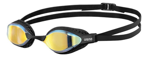 Goggles Arena Airspeed Mirror De Competencia Inmediato Color Yellow Copper-black