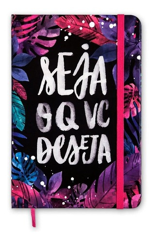 Cicero Caderneta Coisas Boas Acontecem 80 hojas lisas unidade x 1 21 cm x 14 cm seja